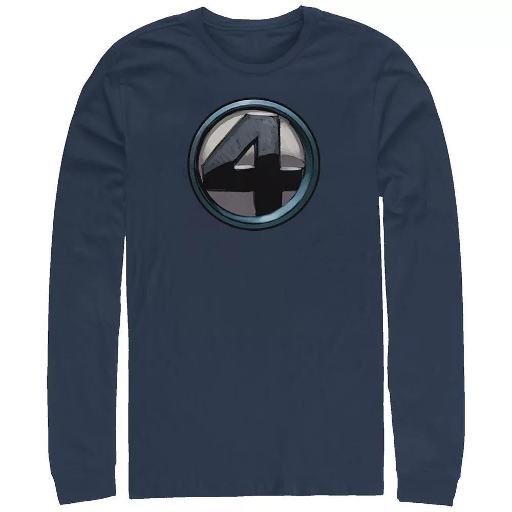 Men's Marvel Fantastic Four Costume Long Sleeve Graphic Tee,  Product Image