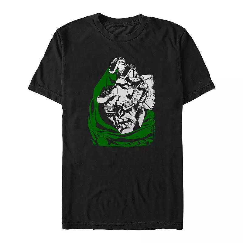 Big & Tall Marvel Fantastic Four Doctor Doom Poster Graphic Tee, Men's,  Product Image