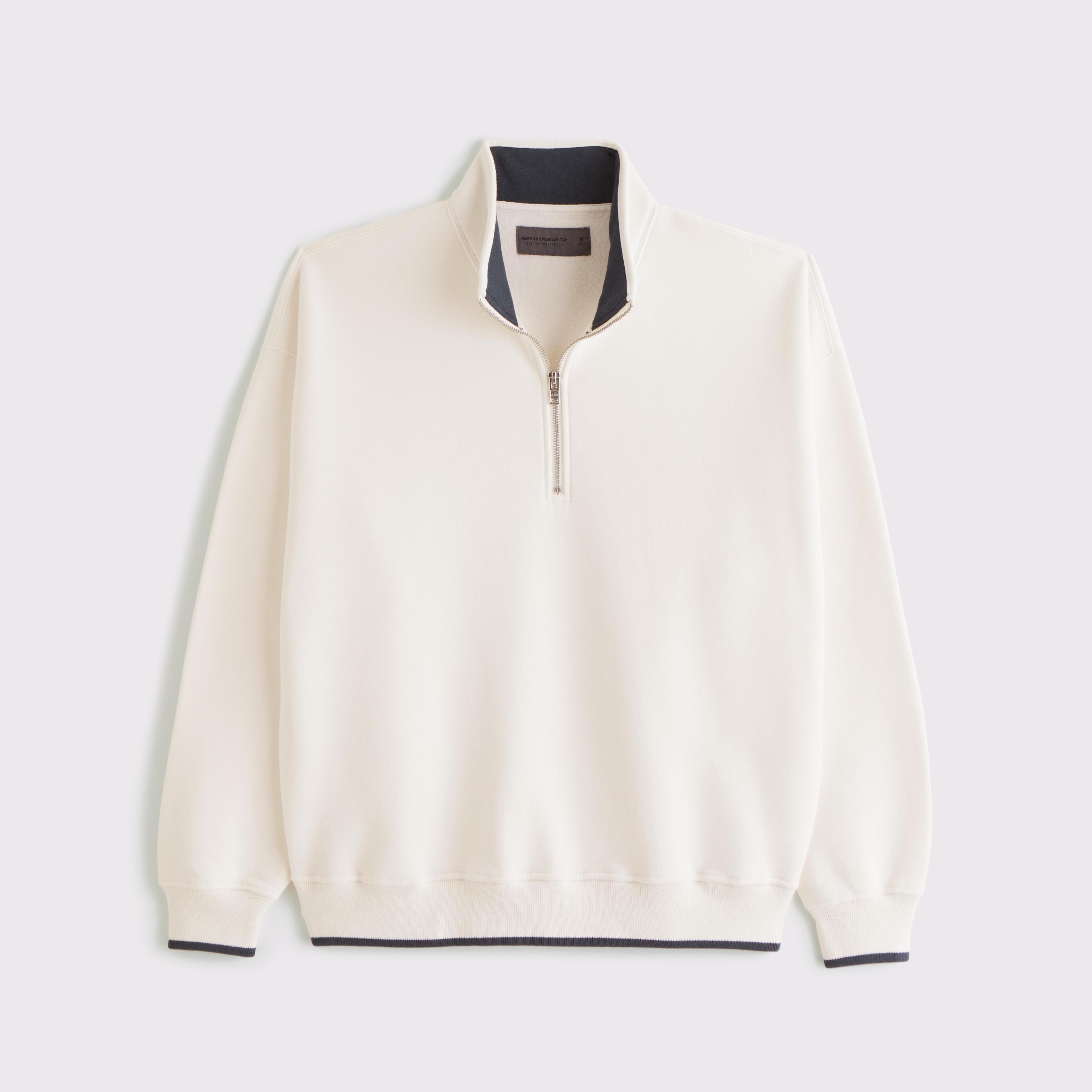 Essential Half-Zip Sweatshirt Product Image