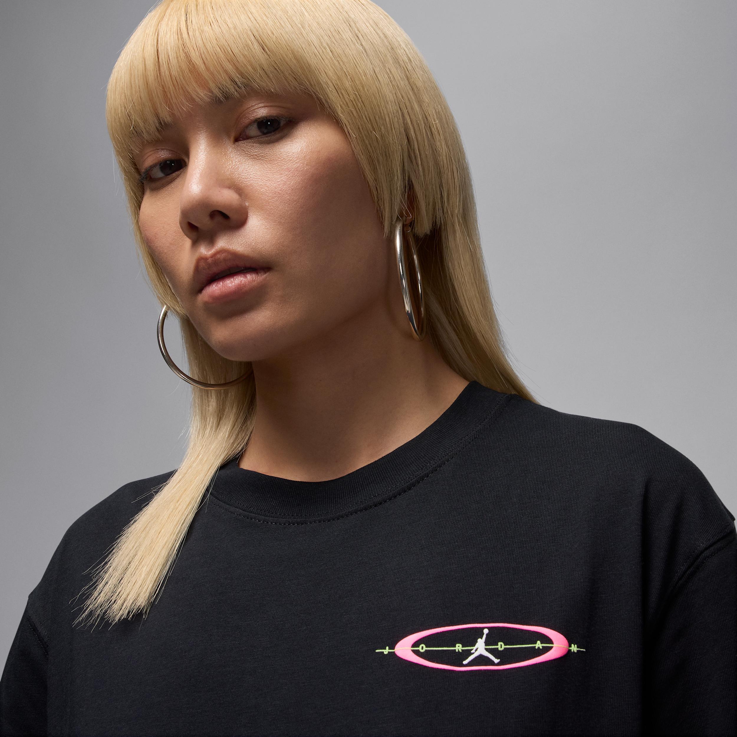 Womens Jordan Brooklyn Graphic T-Shirt | HV0194-010 Product Image