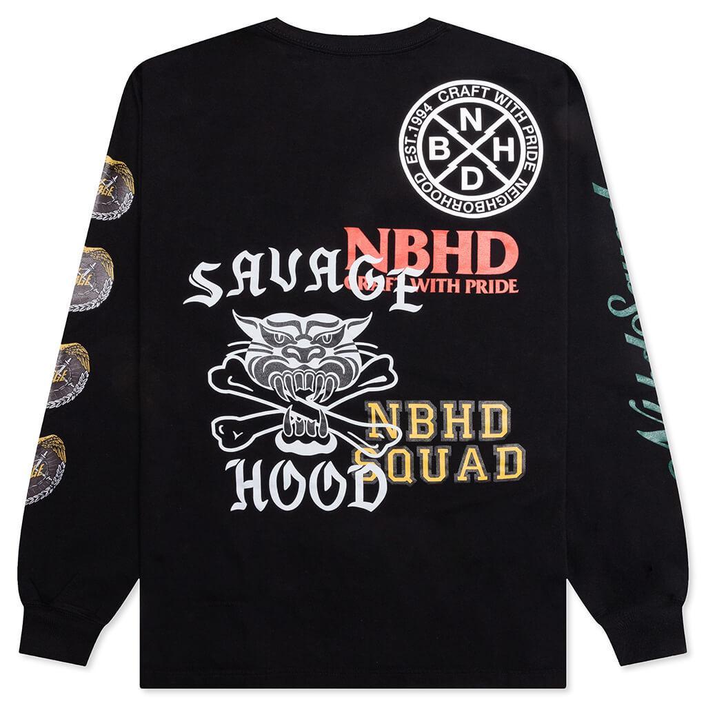 NH Tee LS-17 - Black Male Product Image