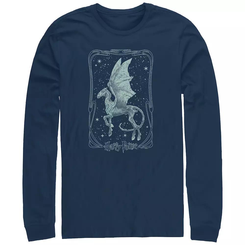 Men's Harry Potter Slytherin Stamp Graphic Tee, Size: Small, Blue Product Image