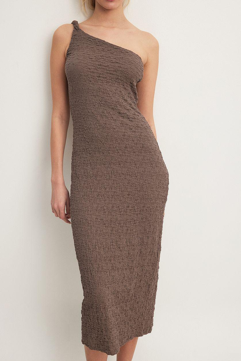 Twist Structured Midi Dress Product Image