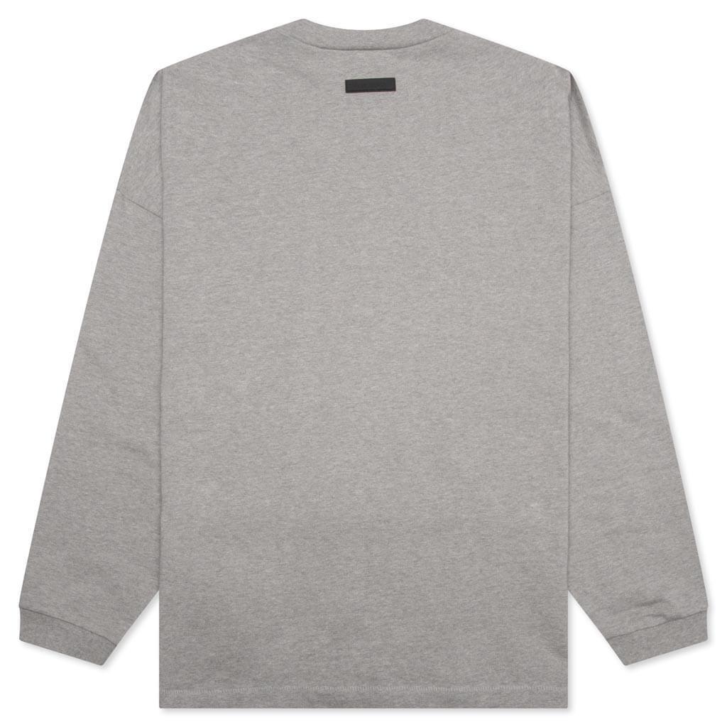 Heavy Jersey L/S Tee - Dark Heather Oatmeal Male Product Image