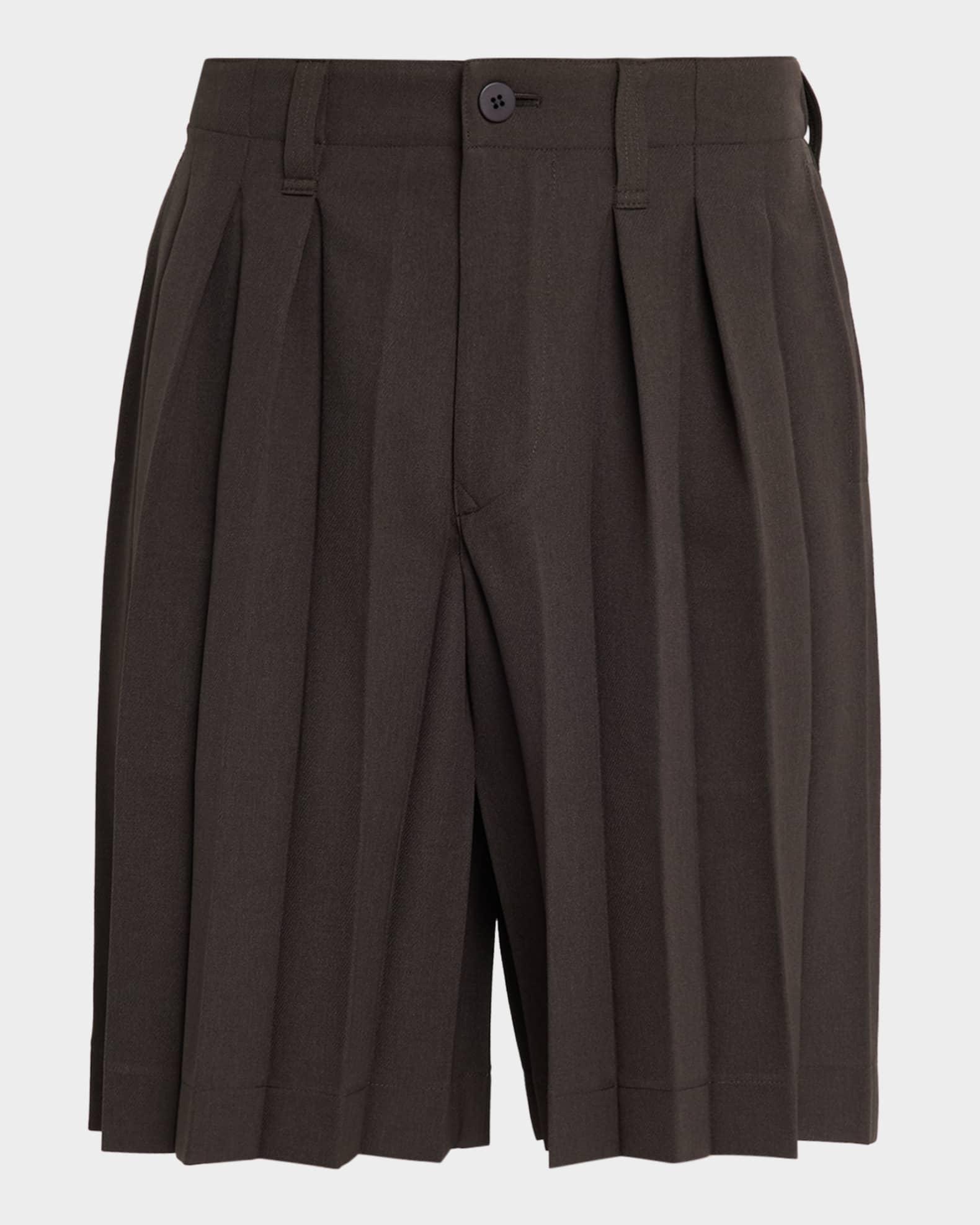 Men's Edge Ensemble Pleated Shorts Product Image