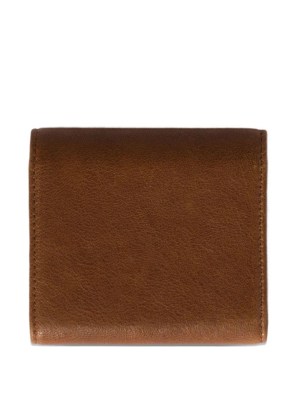logo-embossed leather wallet Product Image