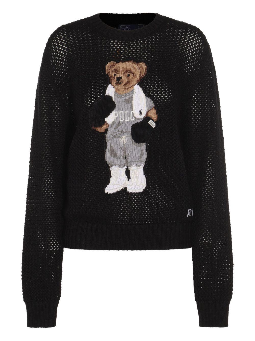 Polo Bear knitted sweater Product Image