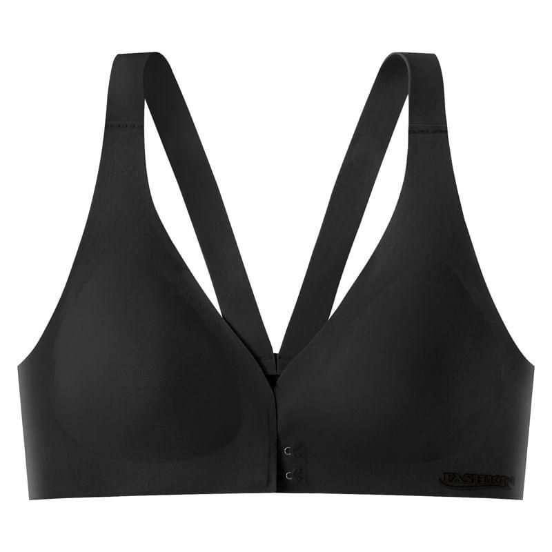 Front Closure Plain Bra Product Image