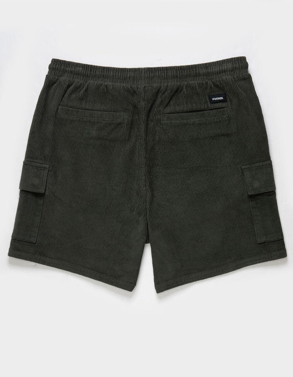 RSQ Mens Cord Cargo Pull On Shorts - SURPLUS Product Image