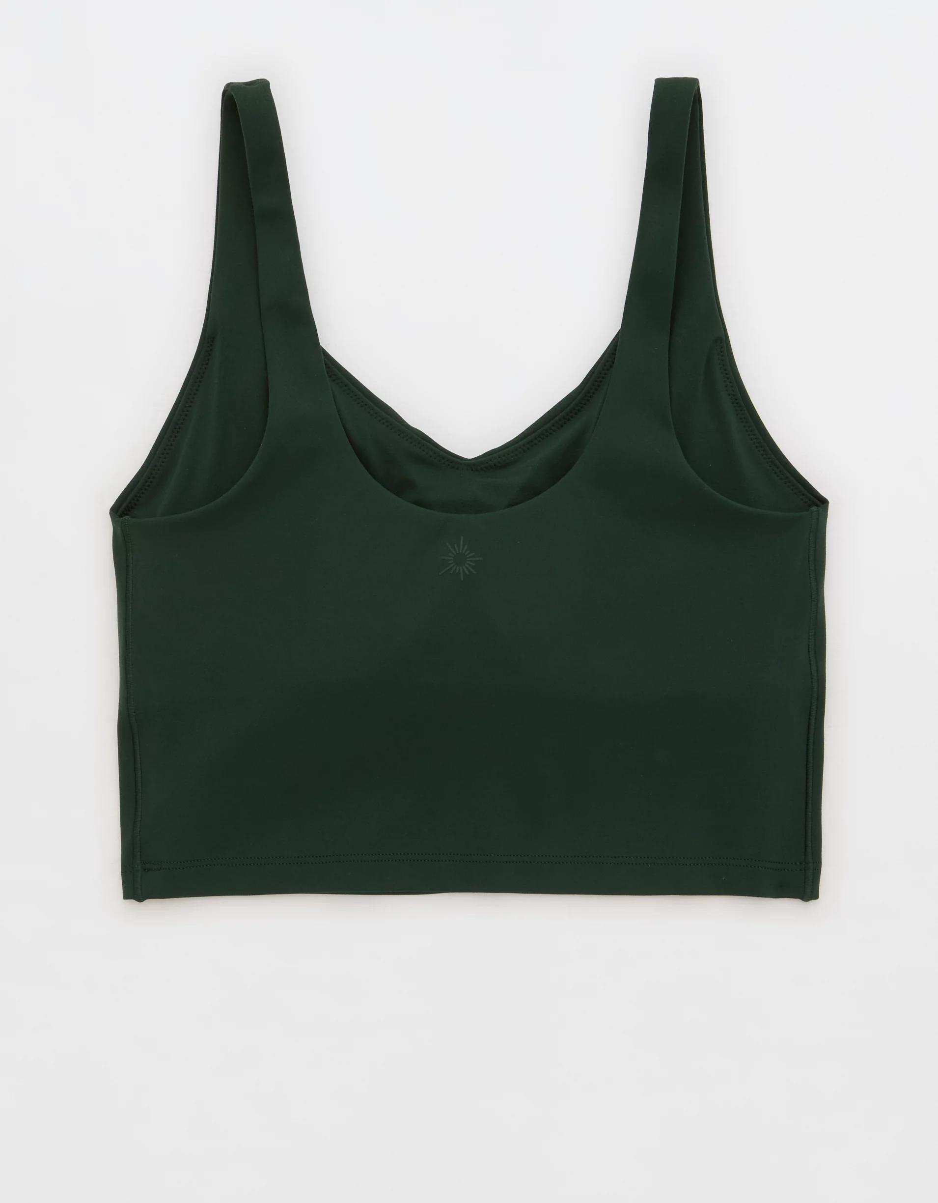 OFFLINE By Aerie Real Me Low Key Longline Sports Bra Product Image