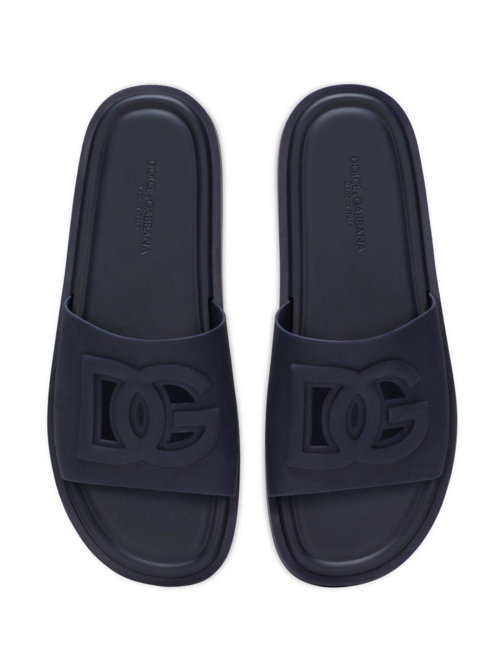 logo-embossed cut-out slides Product Image