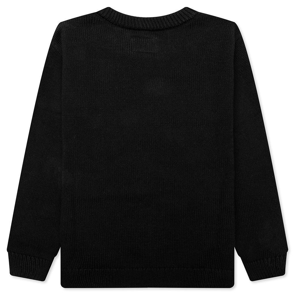 Oversized Logo L/S T-Shirt - Black Male Product Image