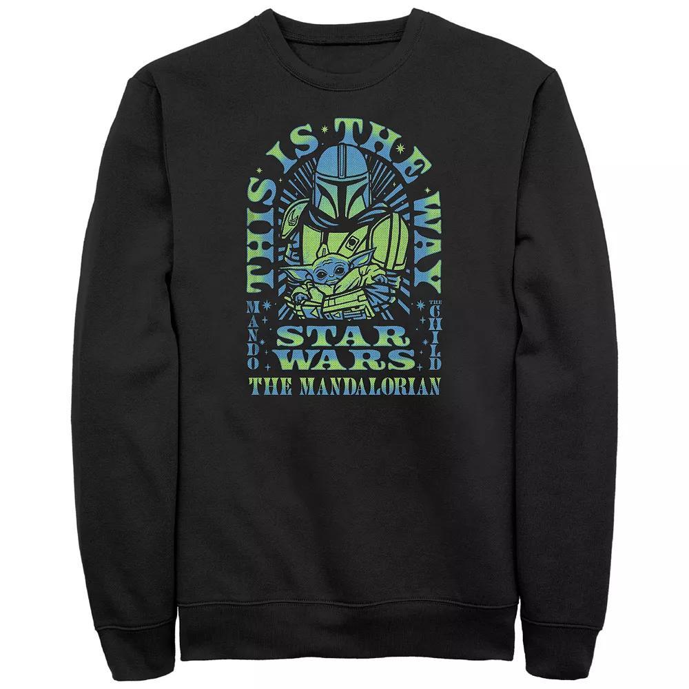 Men's The Mandalorian Star Wars This Is The Way Graphic Fleece,  Product Image