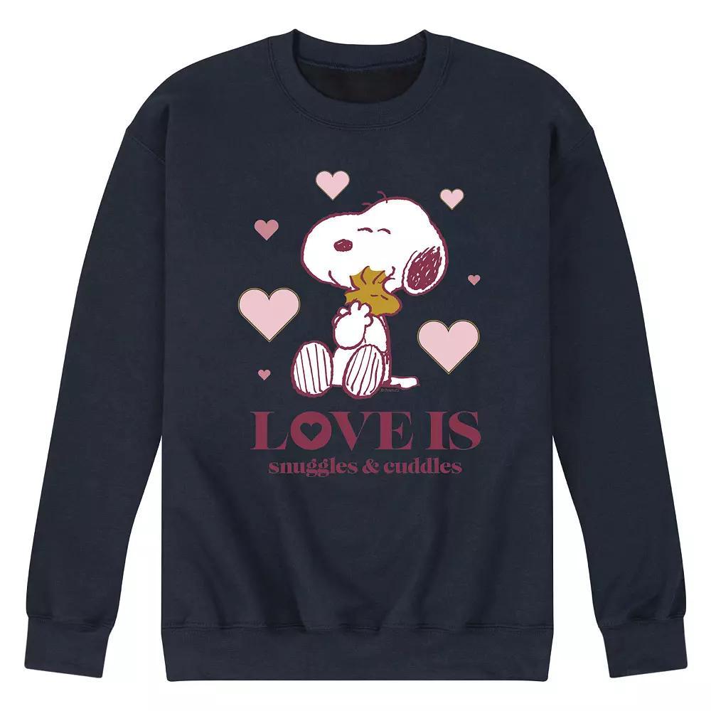 Men's Peanuts Snuggles and Cuddles Sweatshirt,  Product Image