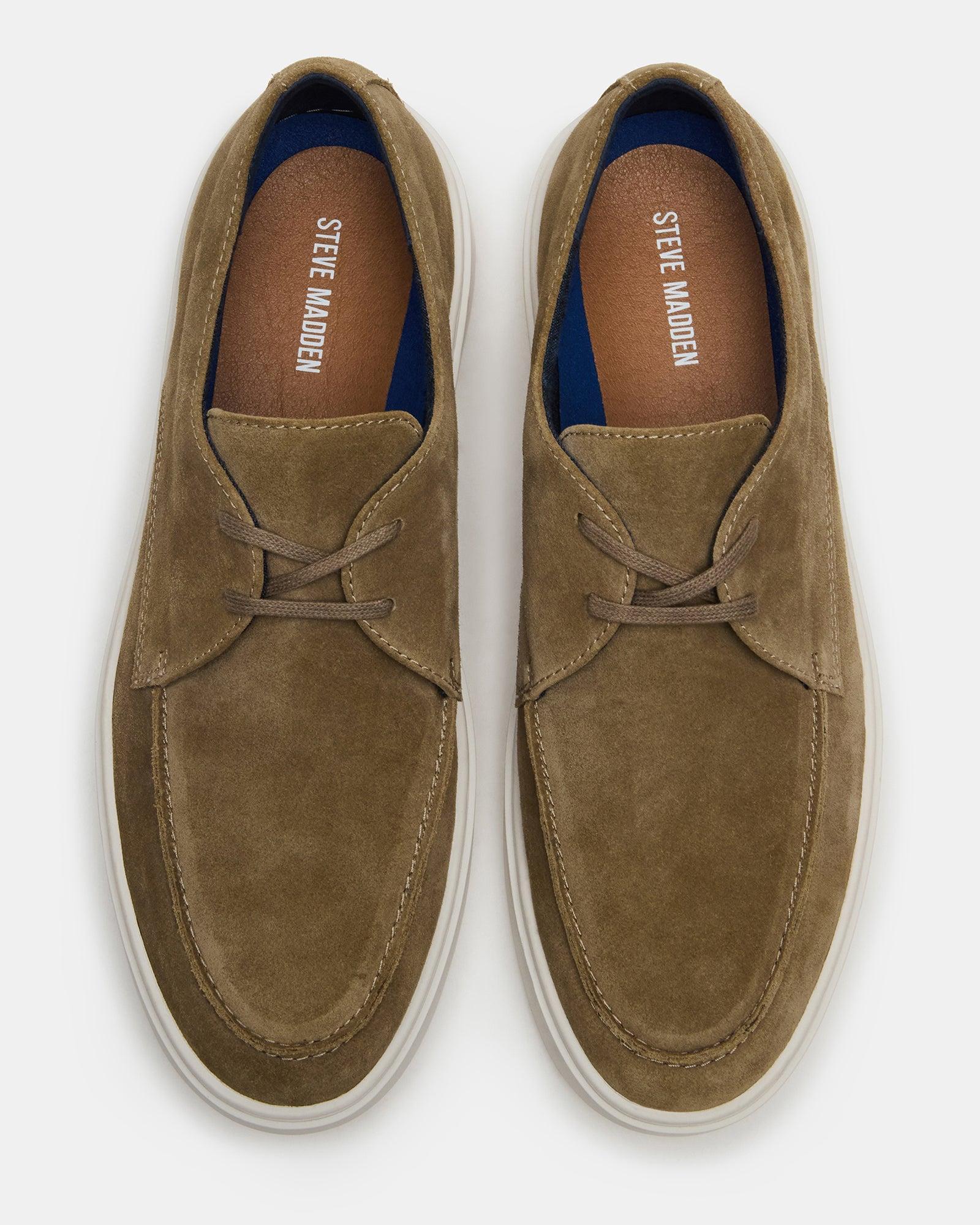 FRANKK TAUPE SUEDE Male Product Image