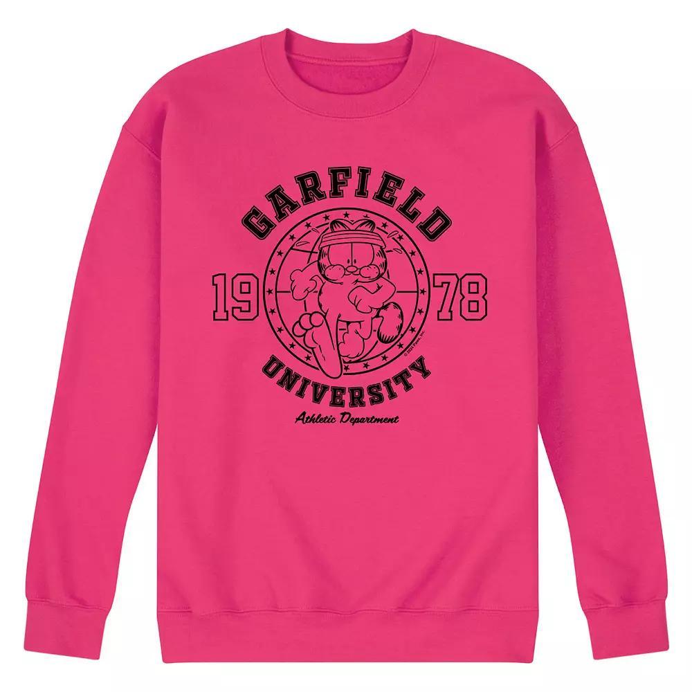 Men's Garfield Athletic Dept. Running Fleece Sweatshirt,  Product Image