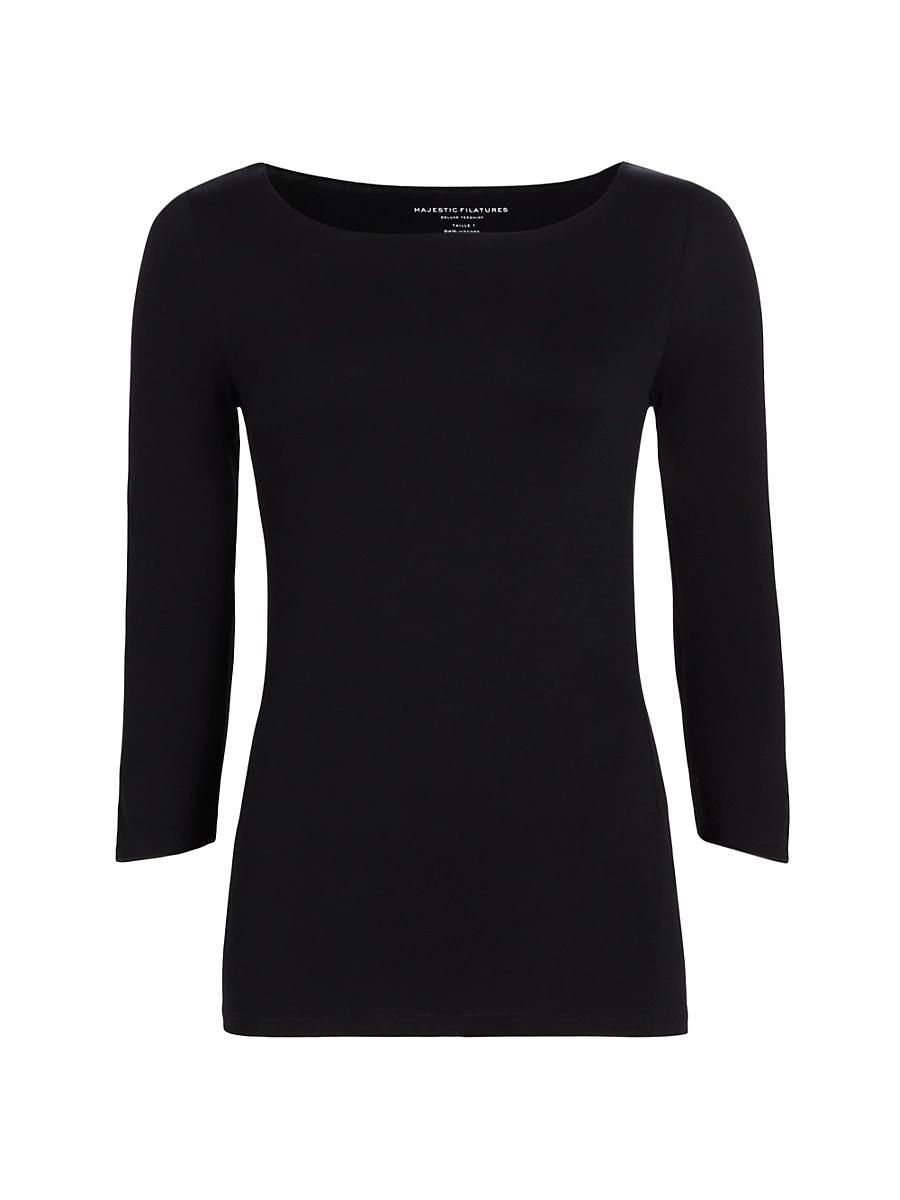 Womens Merrow Soft Touch Boatneck Top Product Image