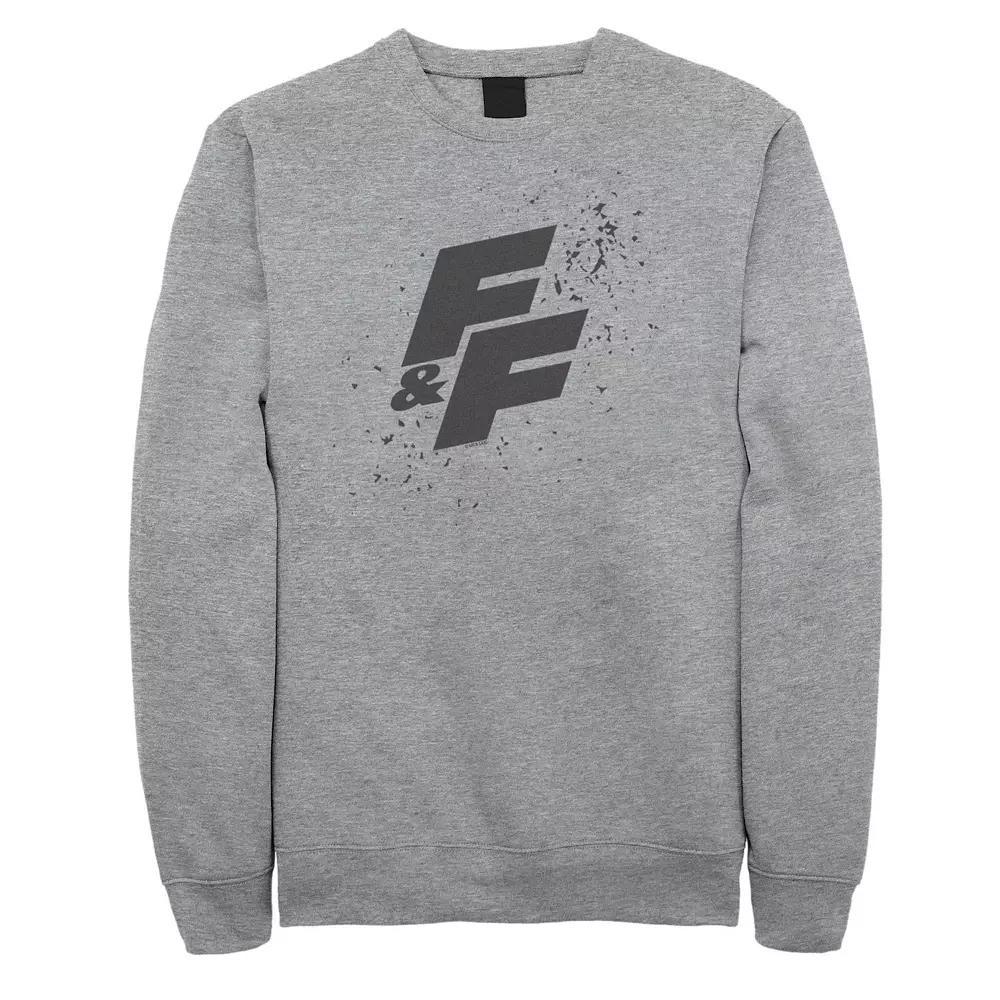 Big & Tall Fast & Furious Paint Splatter Bold Logo Fleece Sweatshirt, Men's,  Product Image