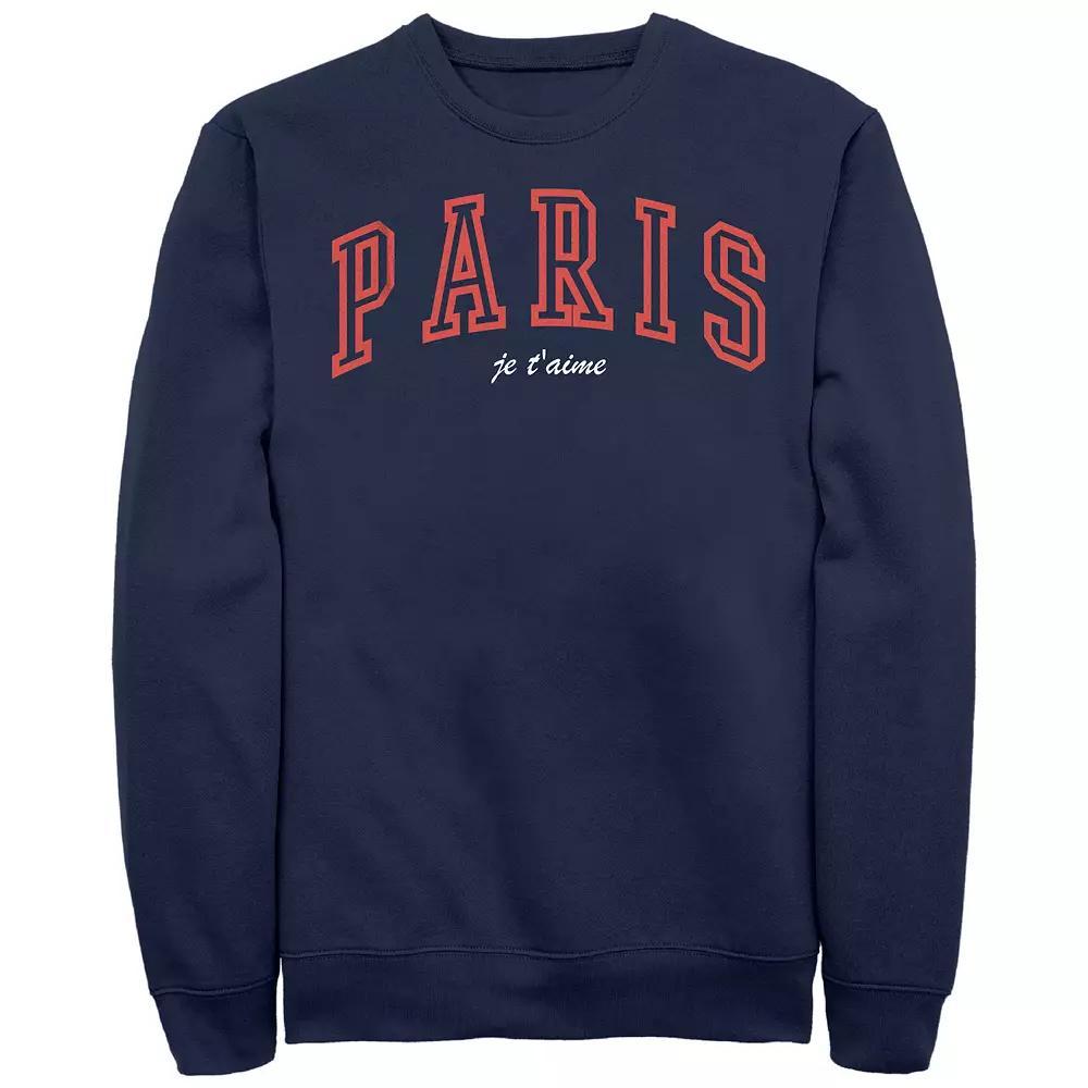 Men's Paris Je T'Aime Fleece,  Product Image