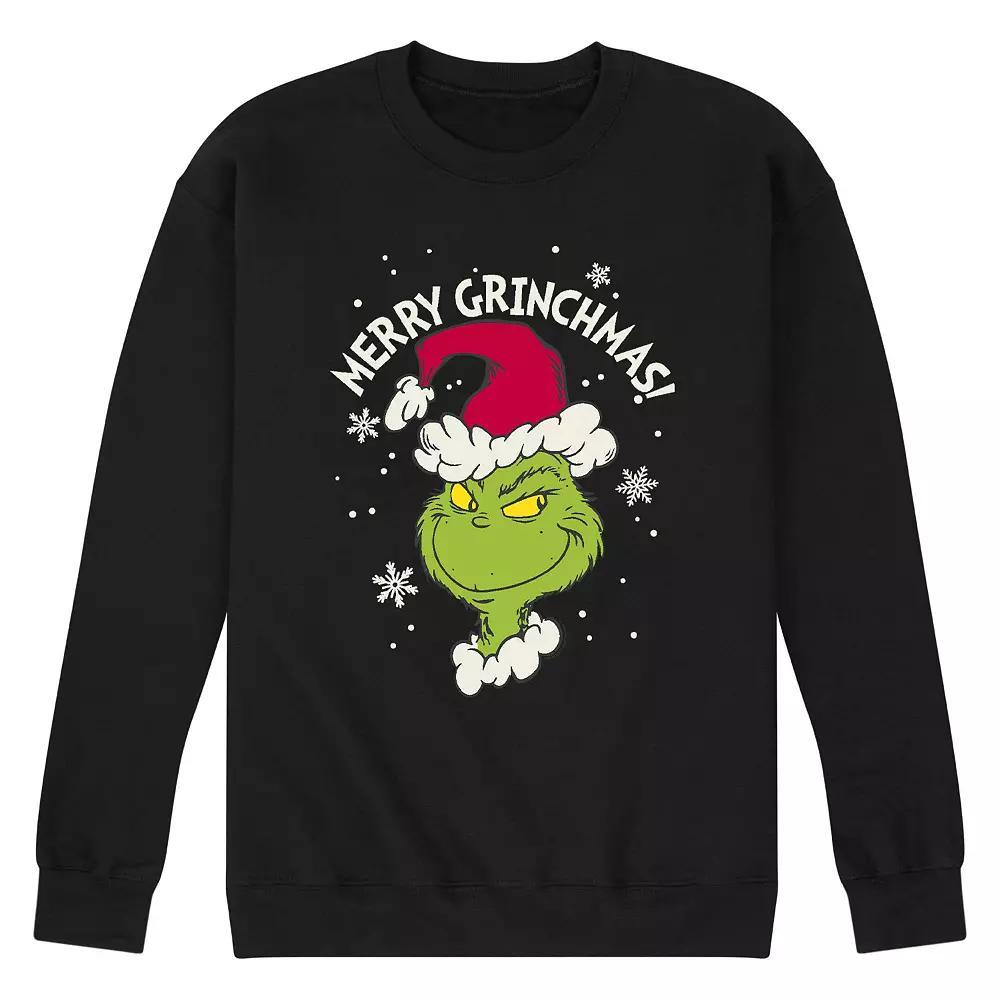 Men's Dr. Suess The Grinch Grinchmas Sweatshirt,  Product Image
