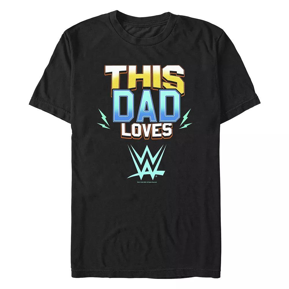 Men's This Dad Loves WWE Graphic Tee,  Product Image