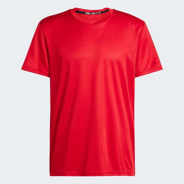 adidas Clima Tech Tee White S Mens Product Image