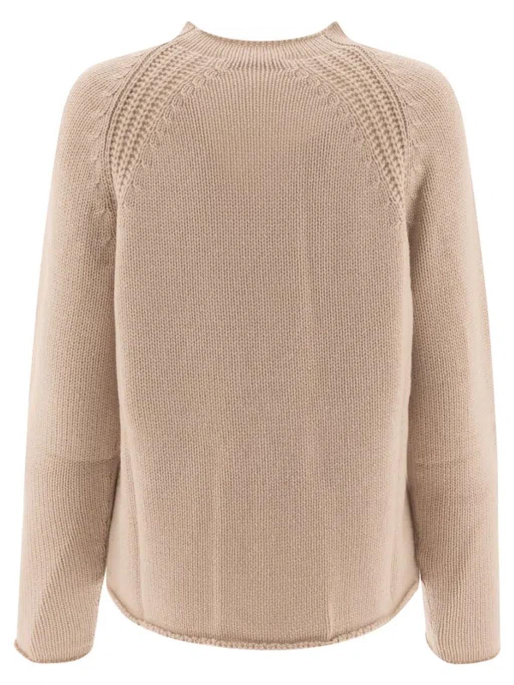 MAX MARA Pico Knitwear In Beige Product Image