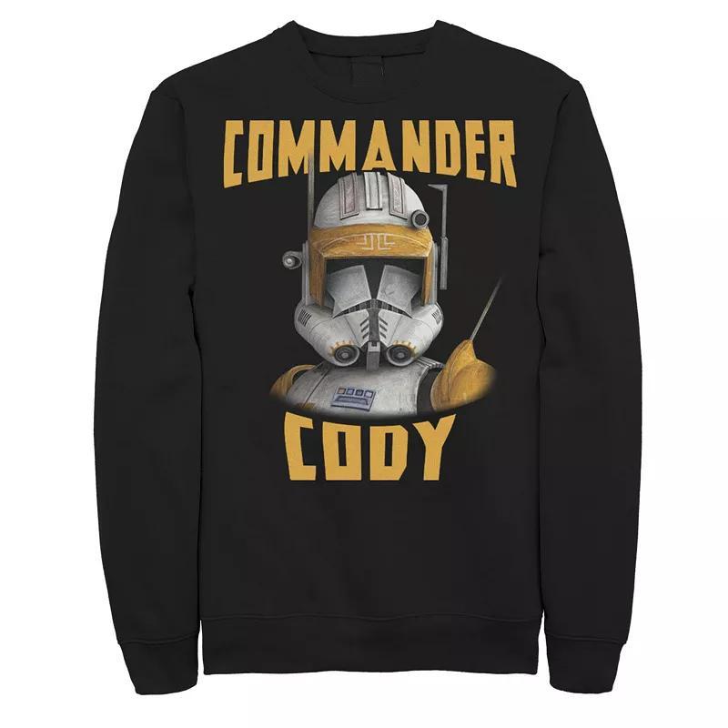 Men's Star Wars: Clone Wars Commander Cody Big Face Sweatshirt,  Product Image