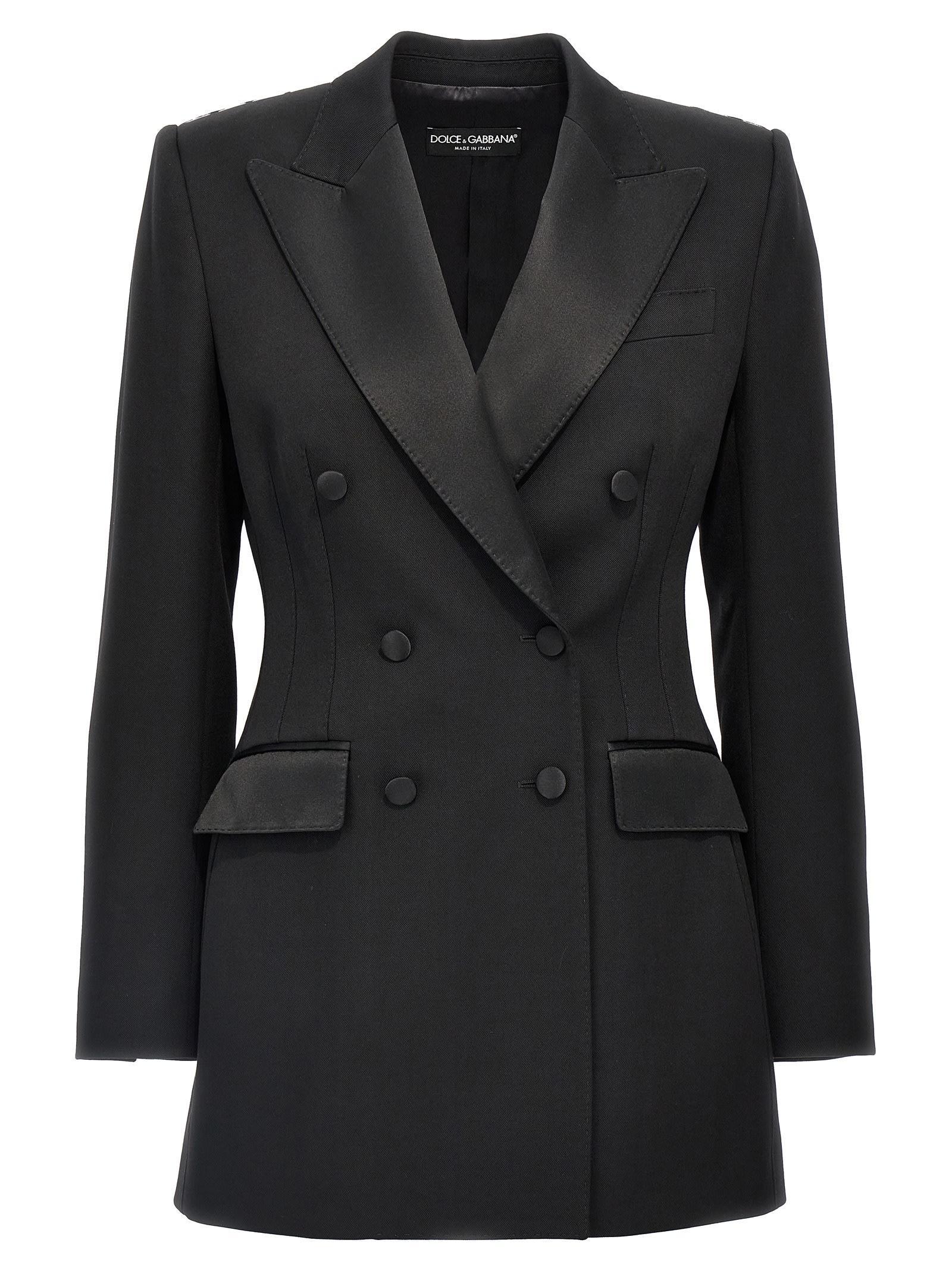 DOLCE & GABBANA Turlington Blazer In Black Product Image