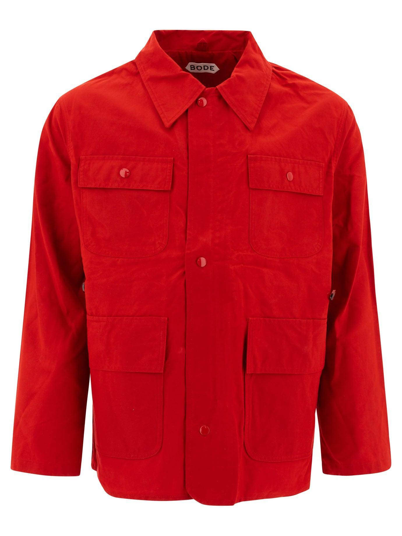 BODE Jackets Red Product Image