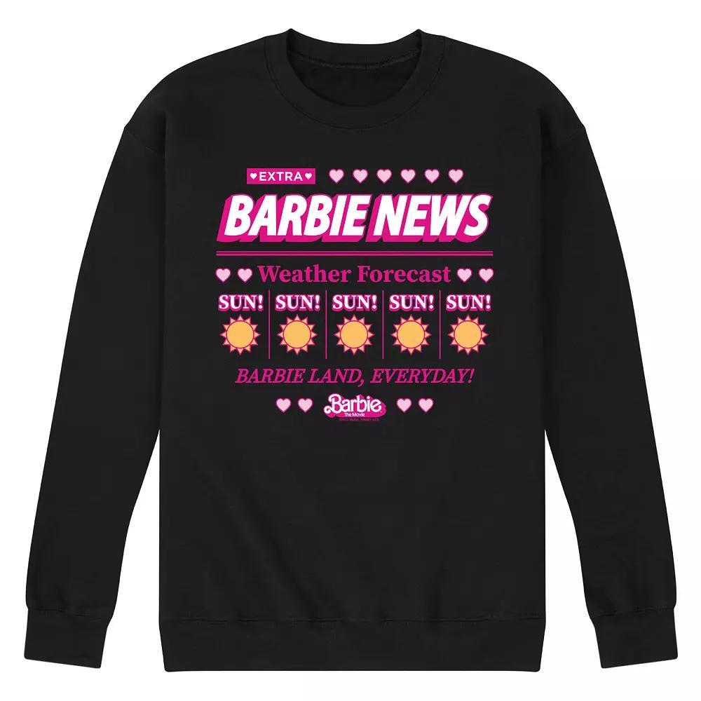 Men's Barbie The Movie Weather Forecast Graphic Tee,  Product Image