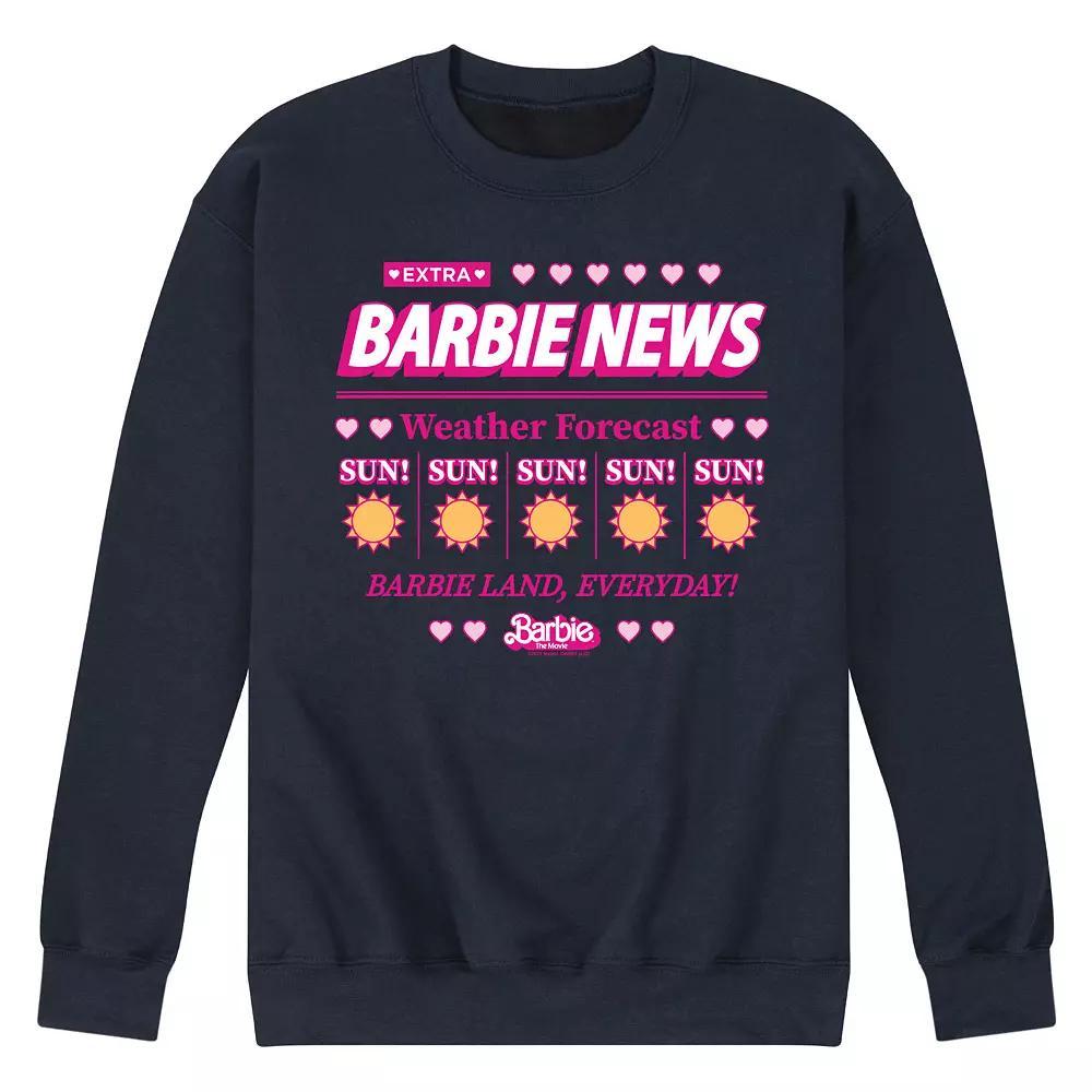 Men's Barbie The Movie Weather Forecast Graphic Tee,  Product Image