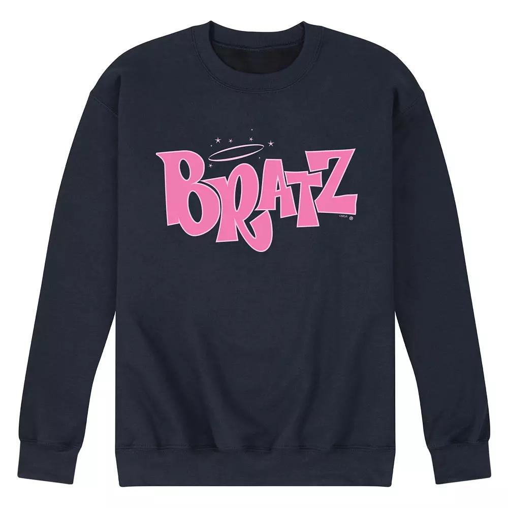 Men's Bratz Icons Fleece Sweatshirt, Size: Small, Blue Product Image