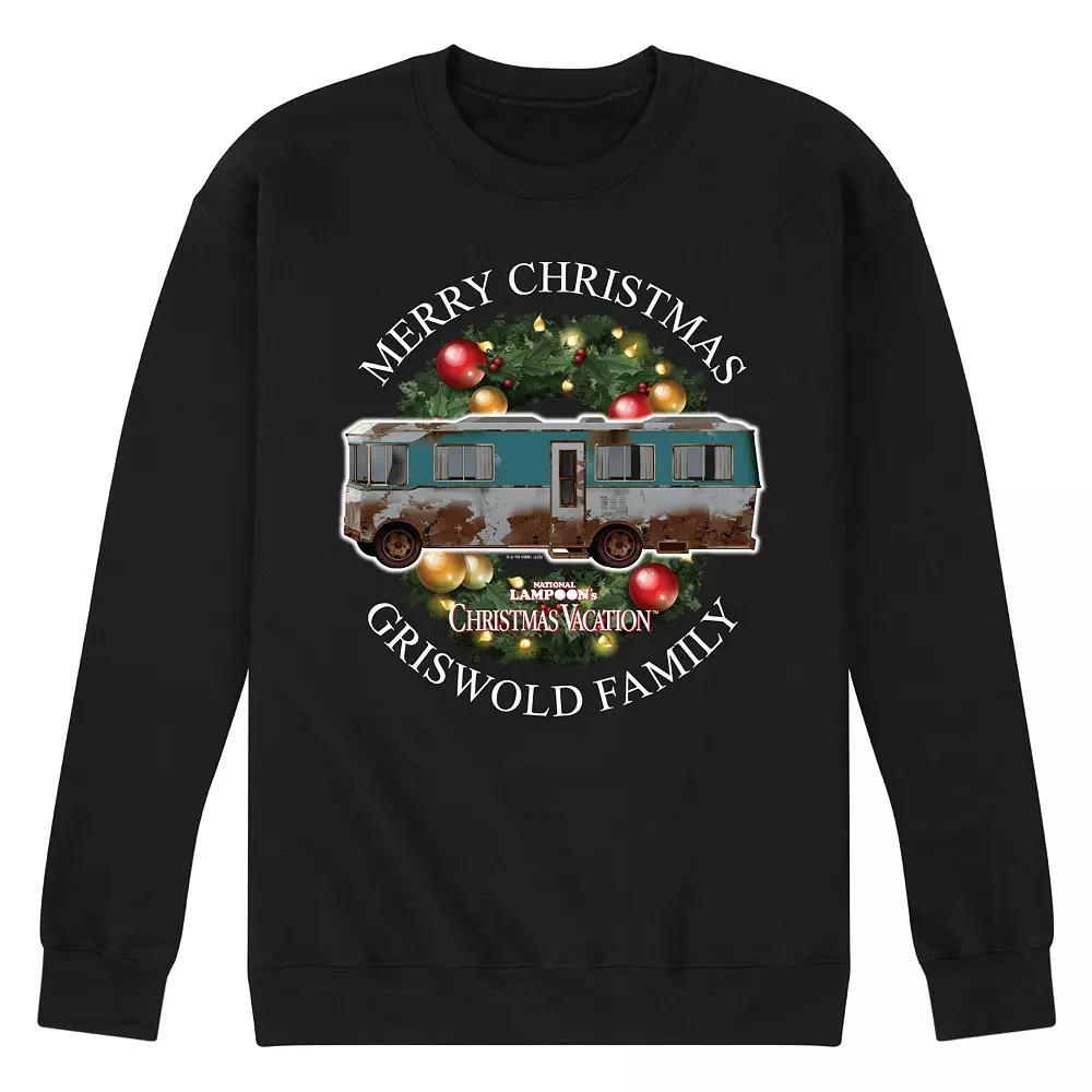 Men's National Lampoon's Christmas Vacation Merry Christmas Fleece Sweatshirt,  Product Image