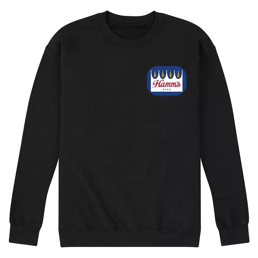 Mens Hamms Logo Fleece Sweatshirt Product Image