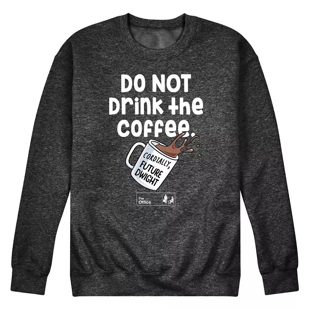 Men's The Office Do Not Drink Coffee Sweatshirt,  Product Image