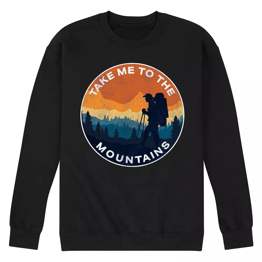 Men's Take Me To The Mountains Sweatshirt,  Product Image