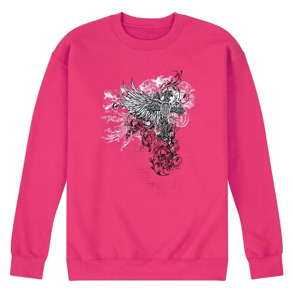 Men's The Templars Fleece Sweatshirt, Size: Small, Pink Product Image