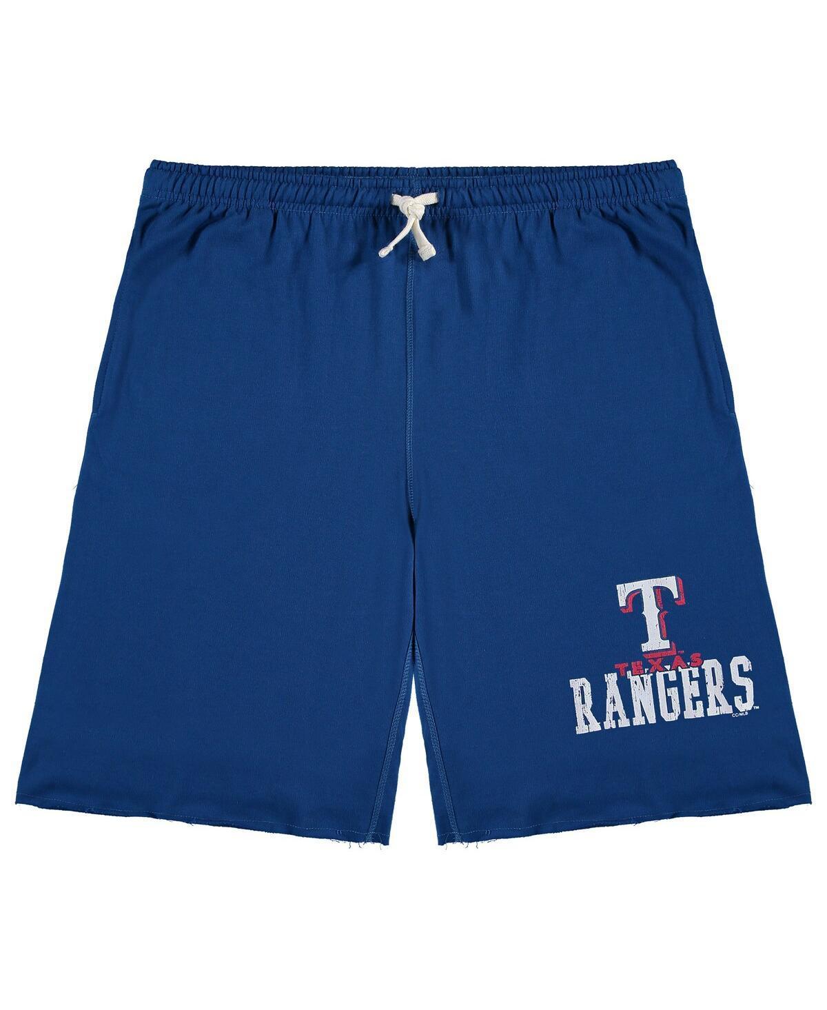 Men's Navy Detroit Tigers Big & Tall French Terry Shorts, Size: 2XLT, Blue Product Image