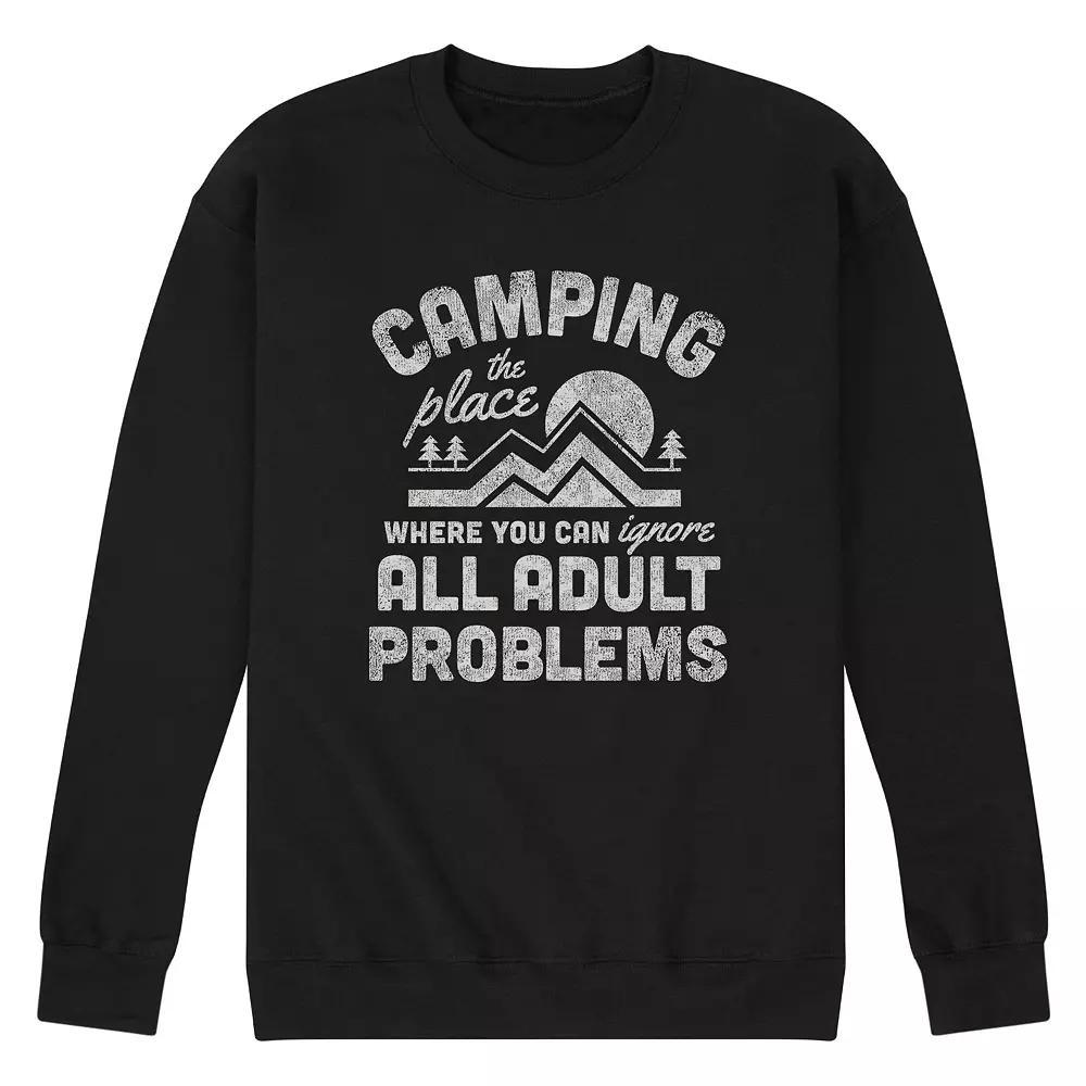 Mens The Big Lebowski Bowling Fleece Blue Product Image