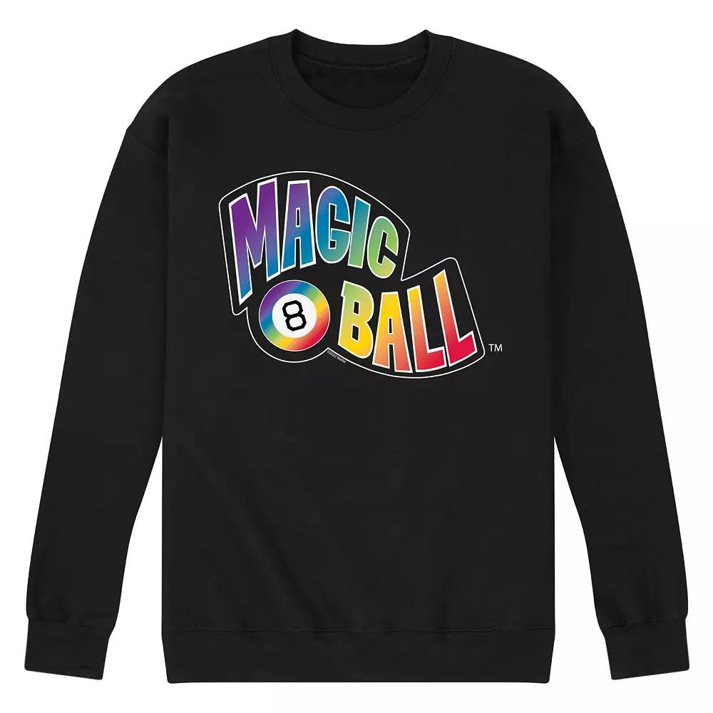 Men's Magic 8 Ball Rainbow Fleece Sweatshirt,  Product Image