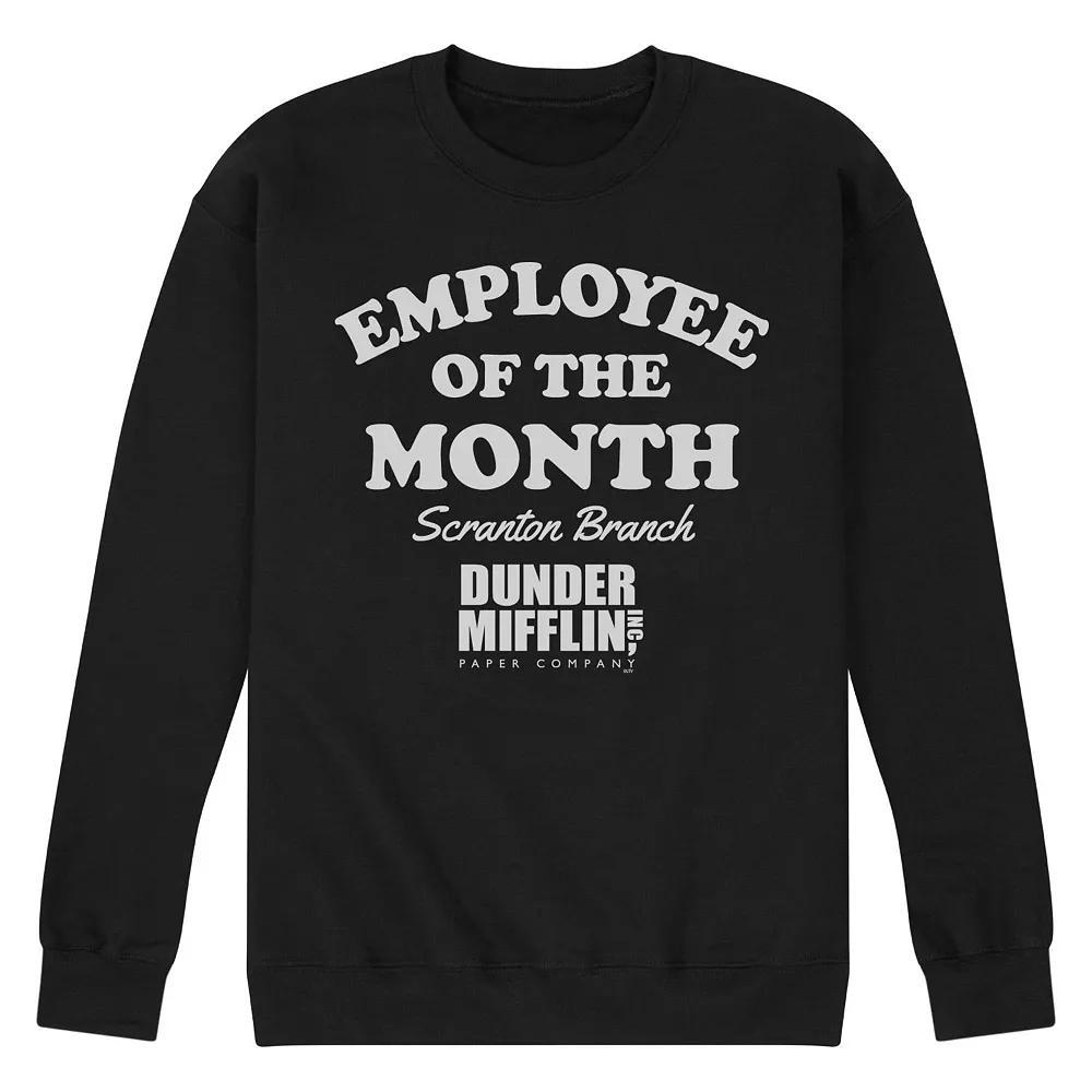 Men's The Office Employee Of The Month Club Sweatshirt, Size: XL, Black Product Image