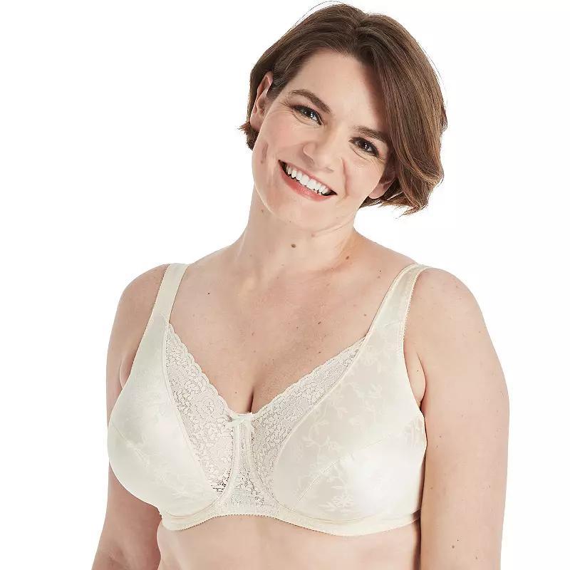 Playtex Secrets Lifts & Supports Full Figure Unlined Underwire Bra 4422, Womens Product Image