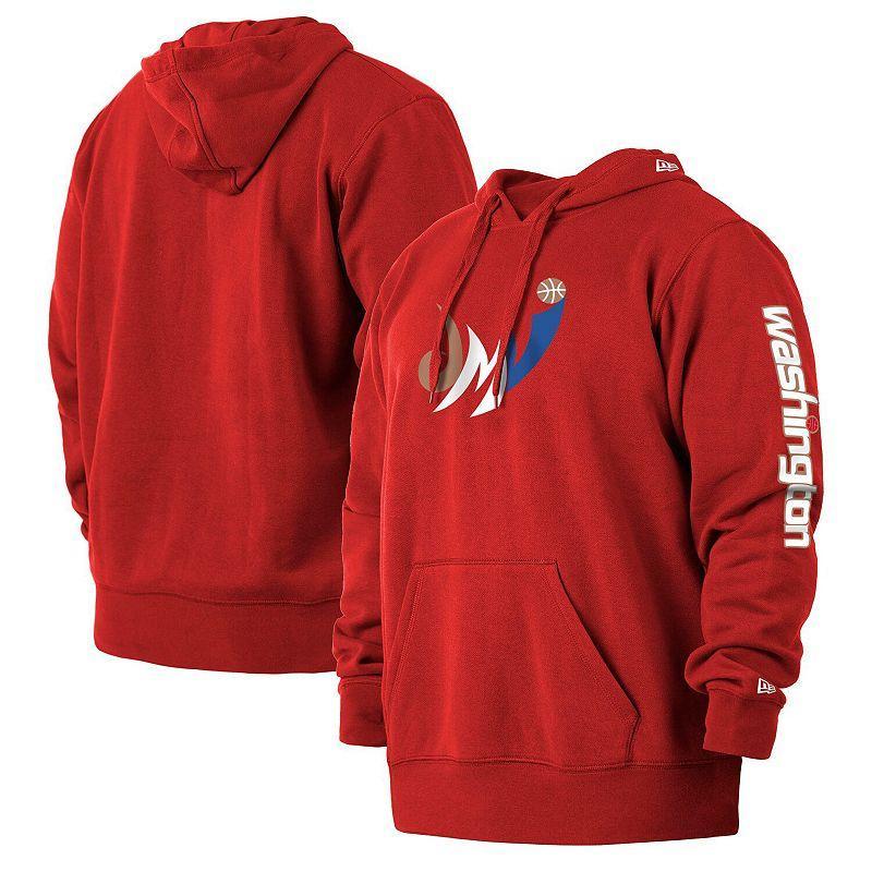 Mens New Era Black Miami Heat 2021/22 City Edition Big & Tall Pullover Hoodie Product Image