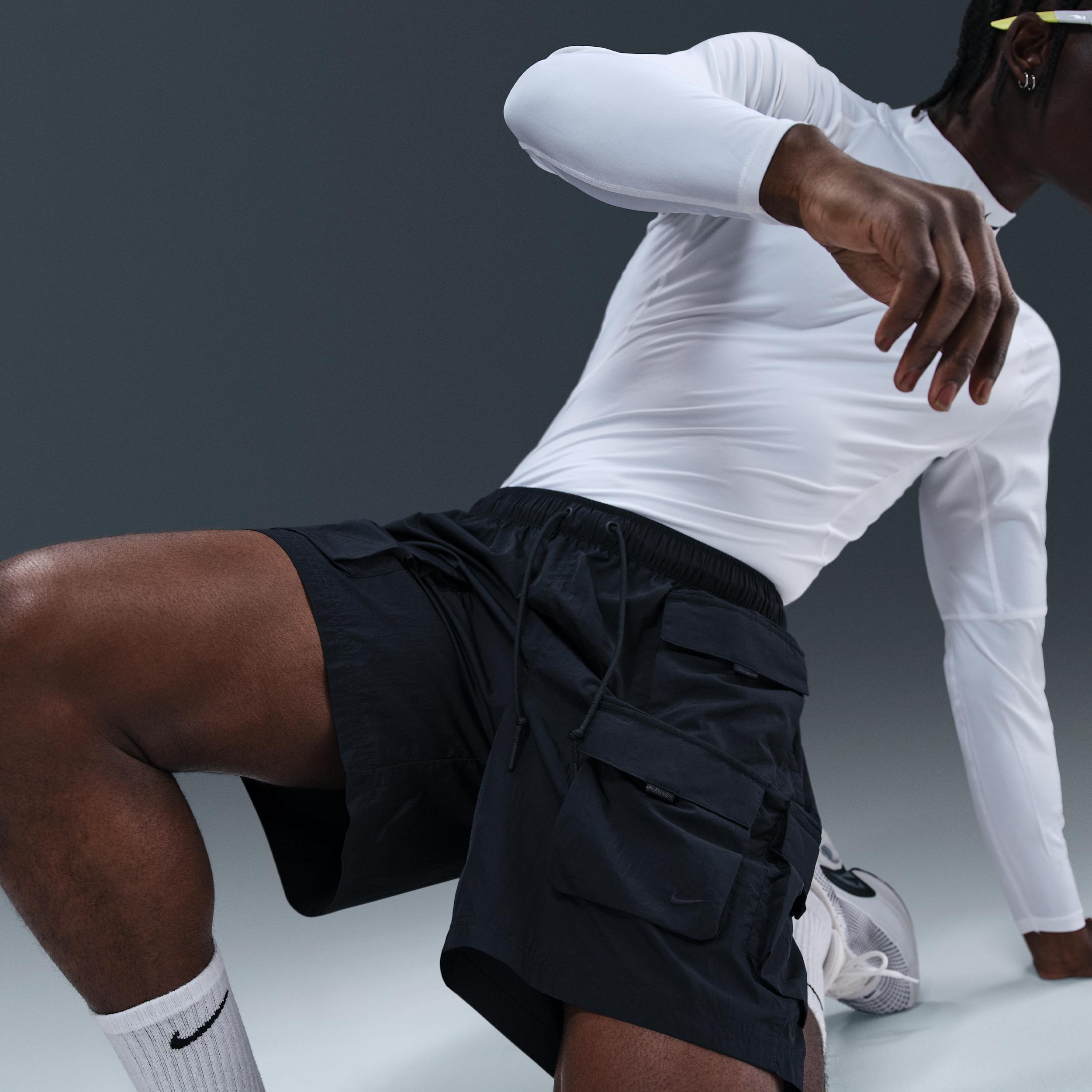 Nike Mens Tech Woven Cargo Shorts | HJ0677-010 Product Image