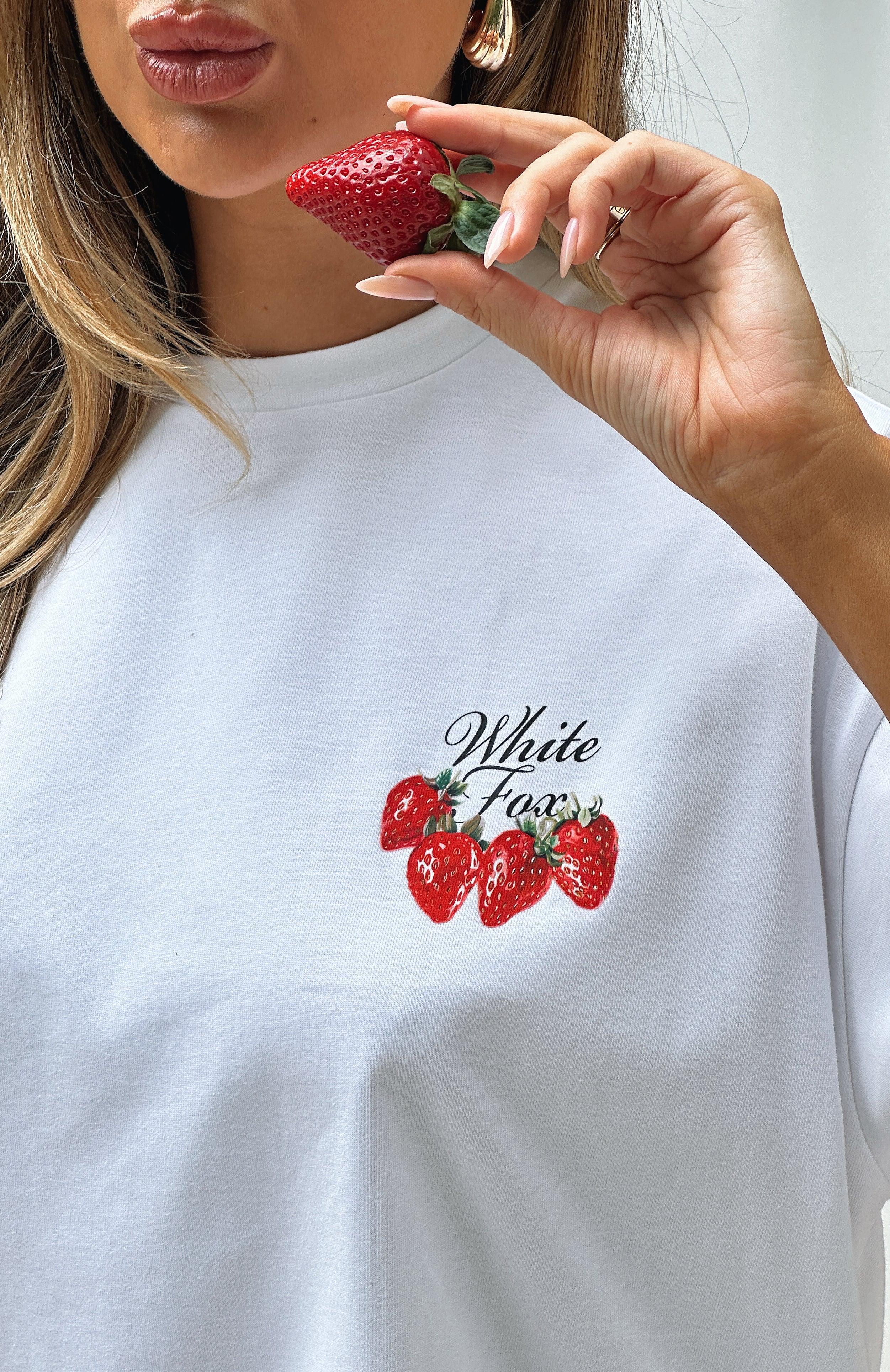 Done With The Games Oversized Tee White Product Image