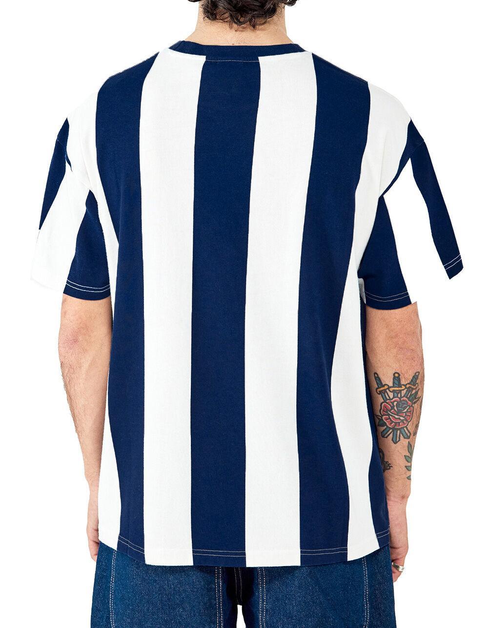 IETS FRANS Stripe Mens Tee - NAVY/WHITE Product Image