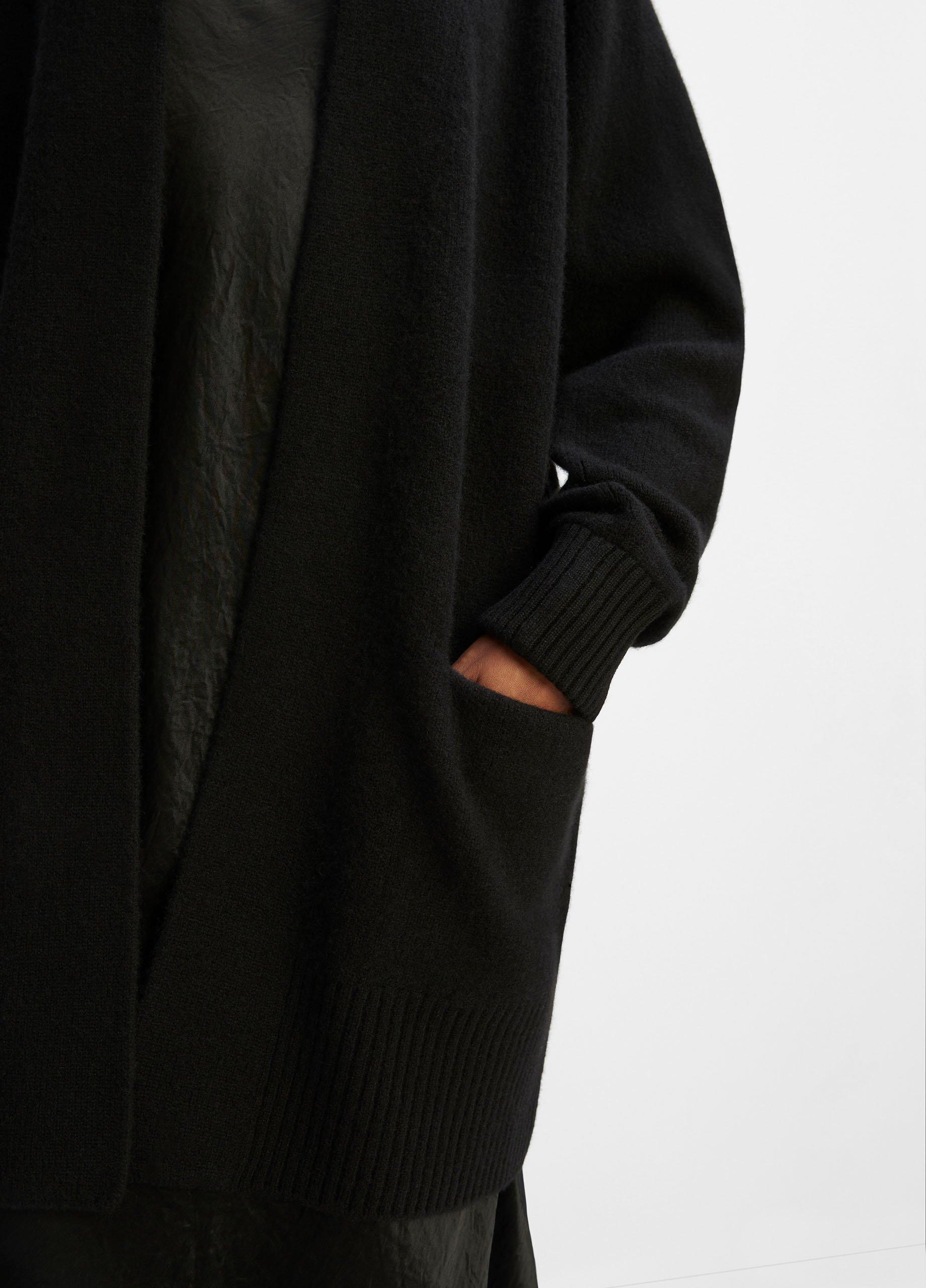 Cashmere Open-Front Cardigan Product Image