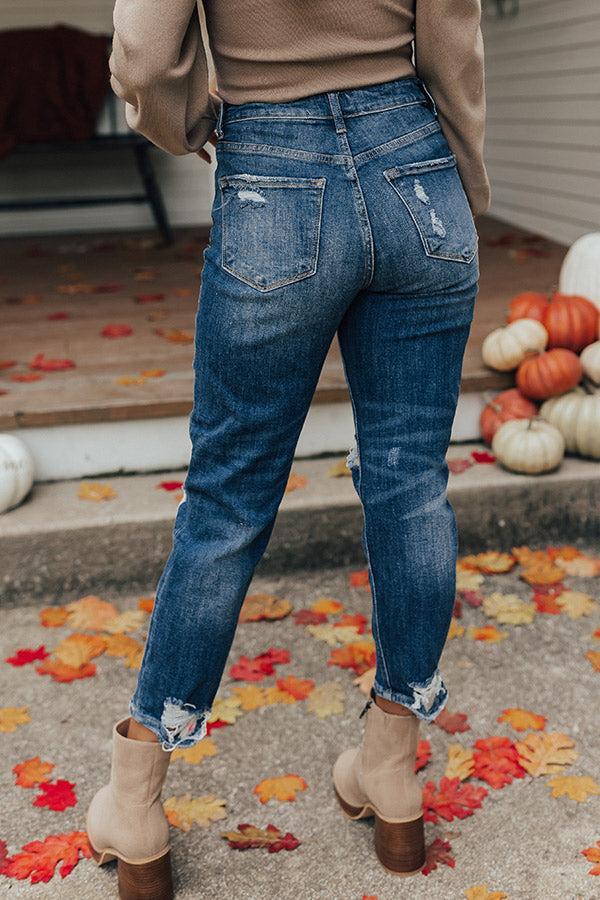 Risen The Hustle High Waist Distressed Jean Product Image