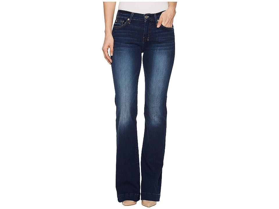 7 For All Mankind Dojo Wide Leg Full Length Flare Denim Jeans Product Image